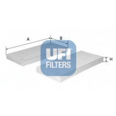 53.164.00 UFI Фильтр, воздух во внутренном пространстве