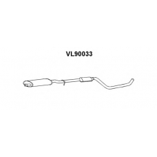 VL90033 VENEPORTE Предглушитель выхлопных газов