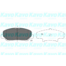 KBP-9101 KAVO PARTS Комплект тормозных колодок, дисковый тормоз