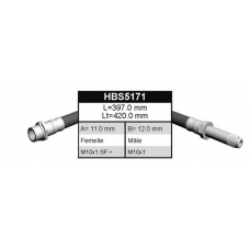 HBS5171 QUINTON HAZELL Тормозной шланг