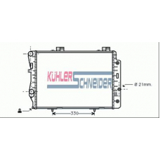 0308101 KUHLER SCHNEIDER Радиатор, охлаждение двигател