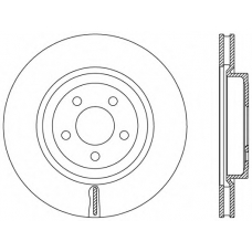 BDR2480.20 OPEN PARTS Тормозной диск