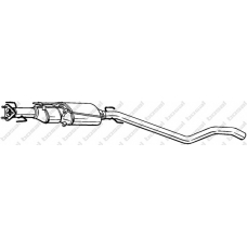 095-210 BOSAL Сажевый / частичный фильтр, система выхлопа ОГ