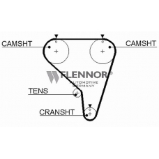 4155V FLENNOR Ремень ГРМ