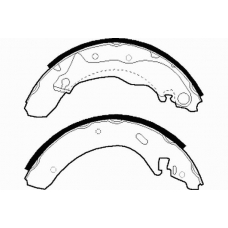 N1490 NECTO Комплект тормозных колодок