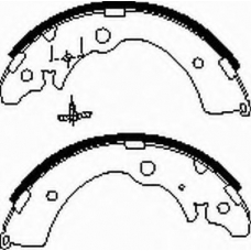 T0610940 RAMEDER Комплект тормозных колодок