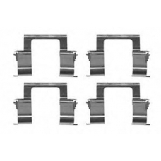 PFK372 TRW Комплектующие, колодки дискового тормоза