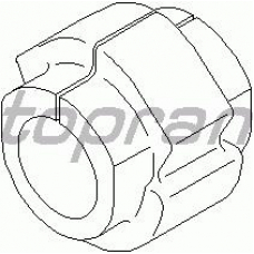 107 988 TOPRAN Опора, стабилизатор