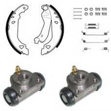 KP848 DELPHI Комплект тормозных колодок