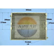 16-1023 AUTO AIR GLOUCESTER Конденсатор, кондиционер