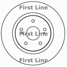 FBD1679 FIRST LINE Тормозной диск