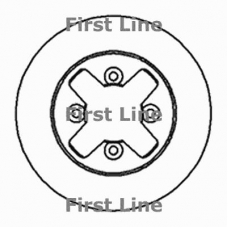 FBD449 FIRST LINE Тормозной диск