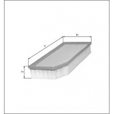 LX 1262 KNECHT Воздушный фильтр