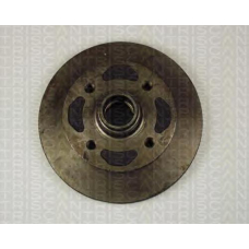 8120 50104 TRIDON Brake discs, front