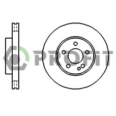 5010-1203 PROFIT Тормозной диск