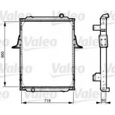 733533 VALEO Радиатор, охлаждение двигателя