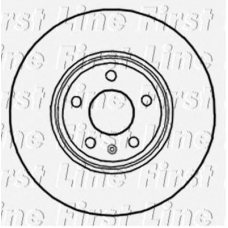 FBD1772 FIRST LINE Тормозной диск