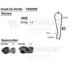 F914938V FLENNOR Комплект ремня грм