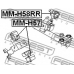 MM-H58RR FEBEST Подвеска, двигатель