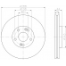 MDC1714 MINTEX Тормозной диск