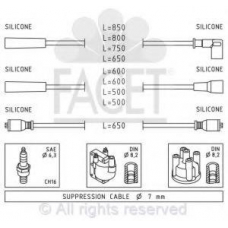4.7046 FACET Ккомплект проводов зажигания