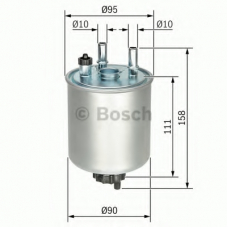 F 026 402 082 BOSCH Топливный фильтр