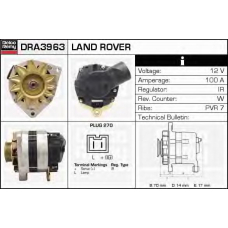 DRA3963 DELCO REMY Генератор
