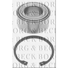 BWK1069 BORG & BECK Комплект подшипника ступицы колеса
