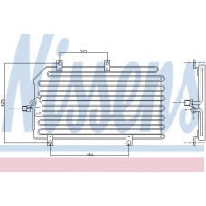 94816 NISSENS Конденсатор, кондиционер