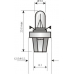 4320 SPAHN GLUHLAMPEN Лампа накаливания, освещение щитка приборов