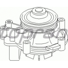 721 890 TOPRAN Водяной насос