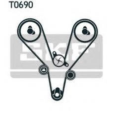 VKMA 95657 SKF Комплект ремня грм