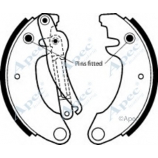 SHU107 APEC Тормозные колодки