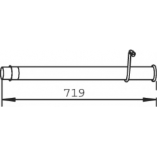 32508 DINEX Труба выхлопного газа
