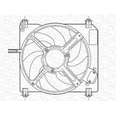 069422007010 MAGNETI MARELLI Вентилятор, охлаждение двигателя