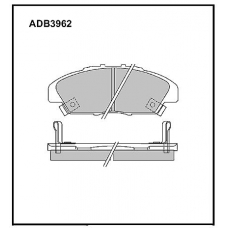 ADB3962 Allied Nippon Тормозные колодки