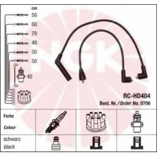 0706 NGK Комплект проводов зажигания