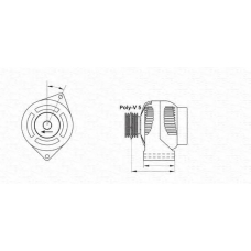 943346173010 MAGNETI MARELLI Генератор