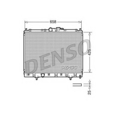 DRM45006 DENSO Радиатор, охлаждение двигателя