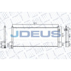 731M04 JDEUS Конденсатор, кондиционер