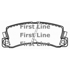 FBP3020 FIRST LINE Комплект тормозных колодок, дисковый тормоз