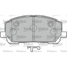 598944 VALEO Комплект тормозных колодок, дисковый тормоз