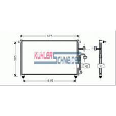 5220191 KUHLER SCHNEIDER Конденсатор, кондиционер