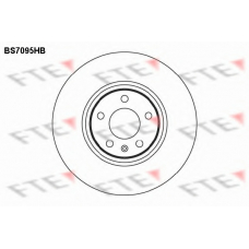 BS7095HB FTE Тормозной диск