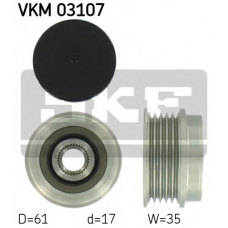 VKM 03107 SKF Механизм свободного хода генератора