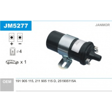 JM5277 JANMOR Катушка зажигания