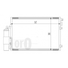 010-016-0001 LORO Конденсатор, кондиционер