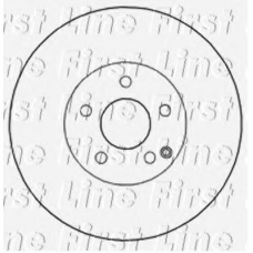 FBD1762 FIRST LINE Тормозной диск