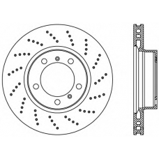 BDR2231.25 OPEN PARTS Тормозной диск