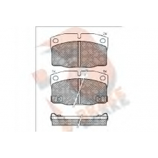 RB1093 R BRAKE Комплект тормозных колодок, дисковый тормоз